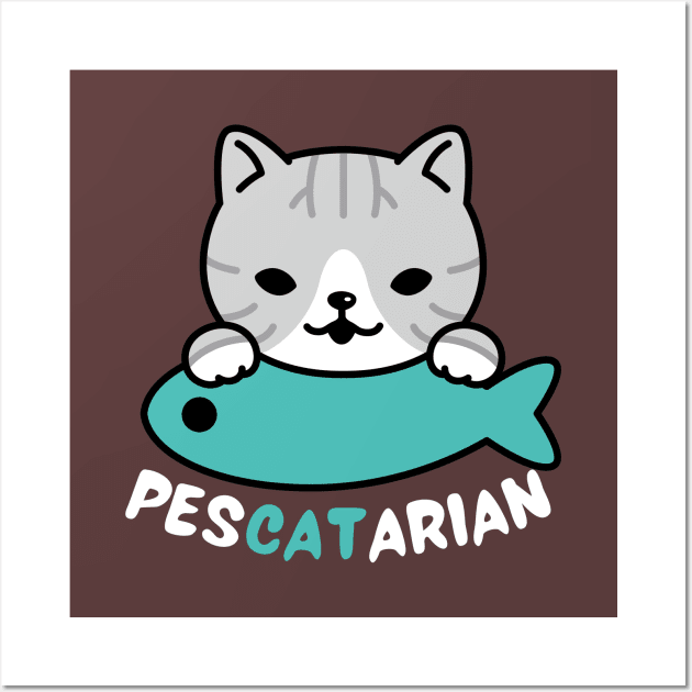 Pescatarian Wall Art by Random Prints